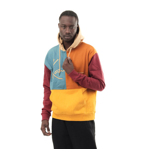 Karl Kani Ανδρικό φούτερ Signature Block Hoodie multicolor